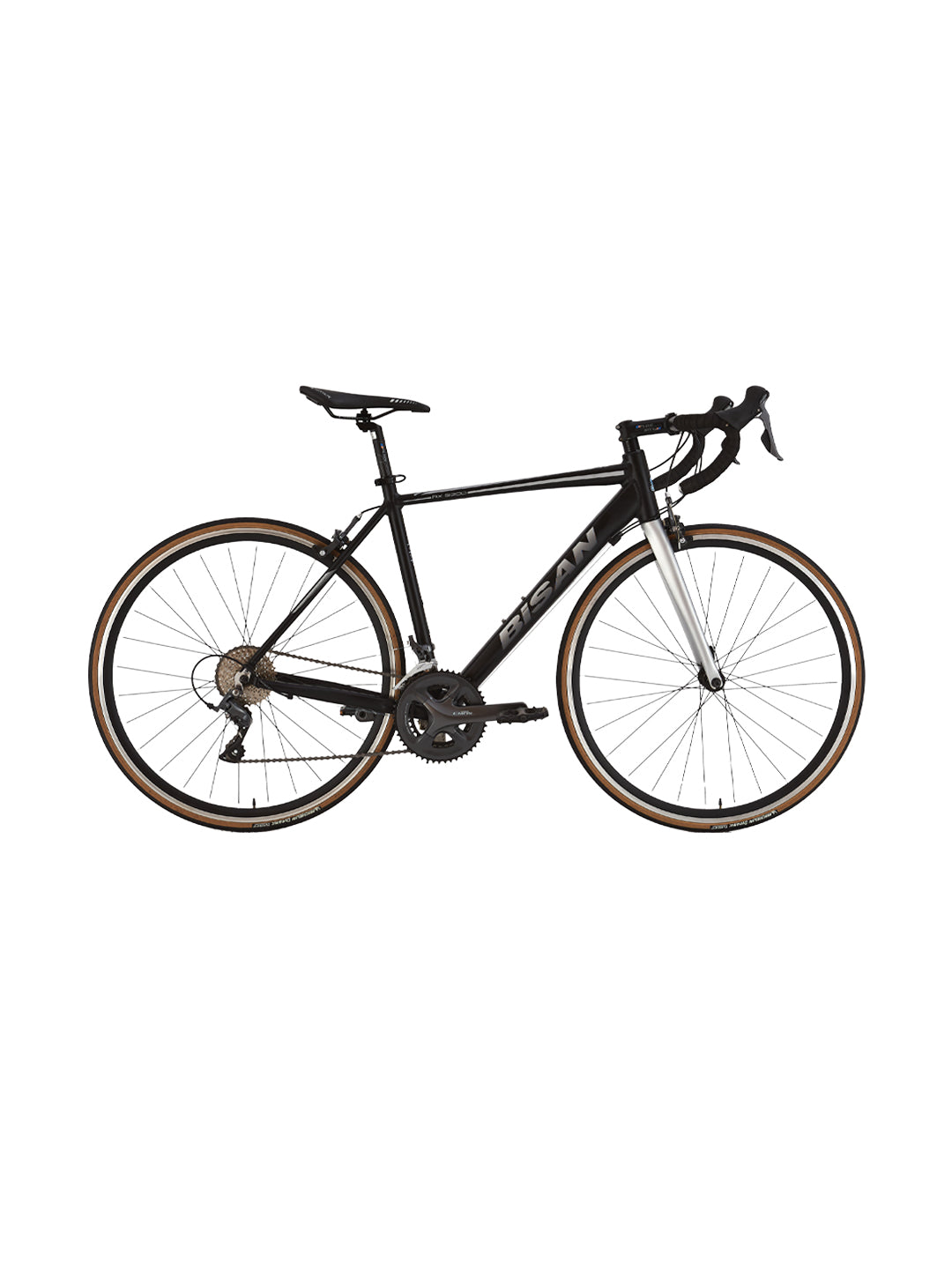 Rx 9200 Claris Bisan Rennrad 2x8 Gänge - Grau / 52 cm / 700 ccm
