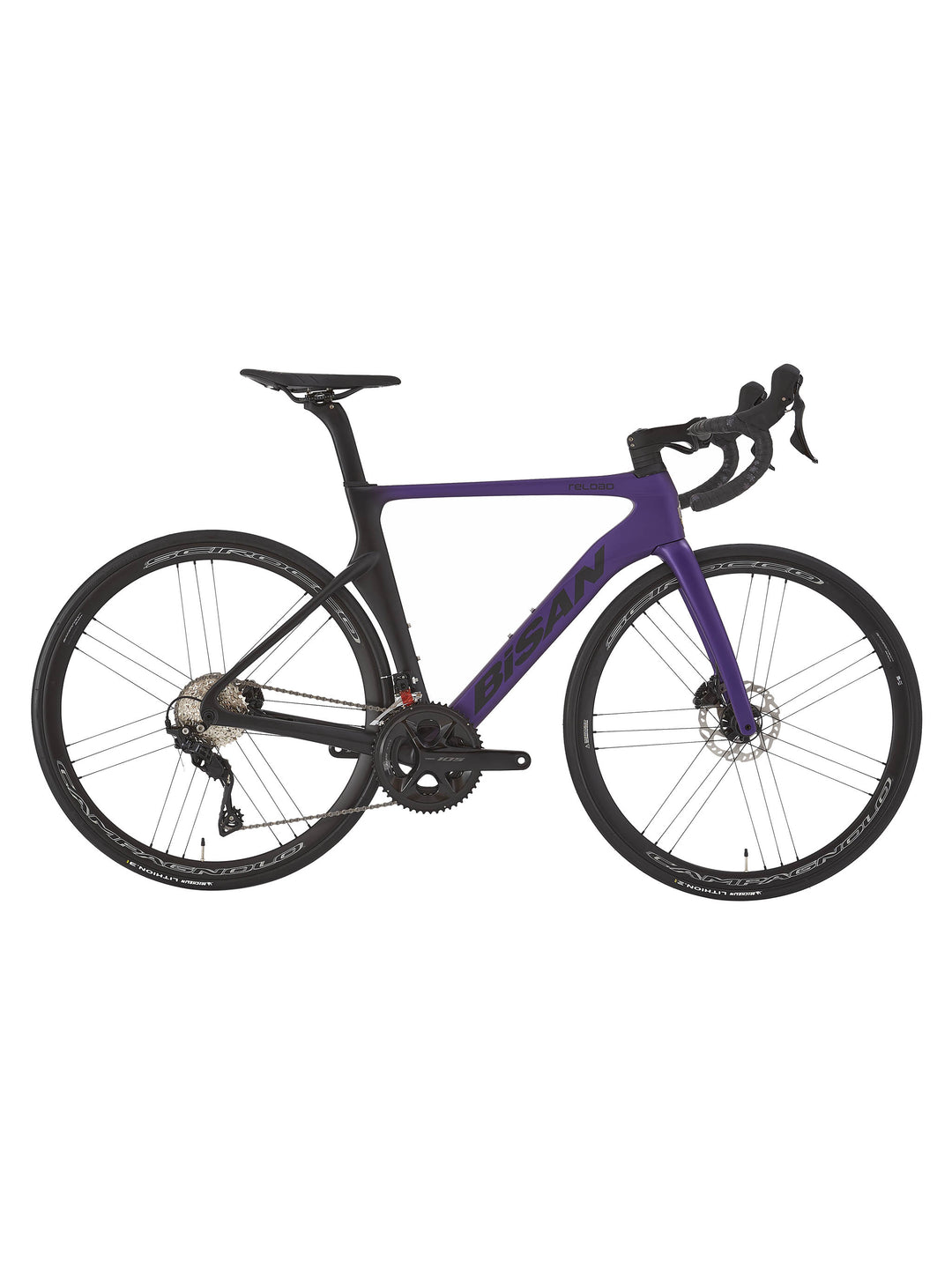 1 gang rennrad Reload Disc 105 Bisan Rennrad 2x11 Gang