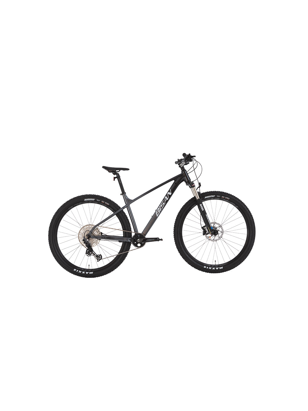 mountainbike 12 gang BOLD 12.1 BISAN MOUNTAINBIKE 1X12 GANG - SCHWARZ GRAU / 19" / 27.5"
