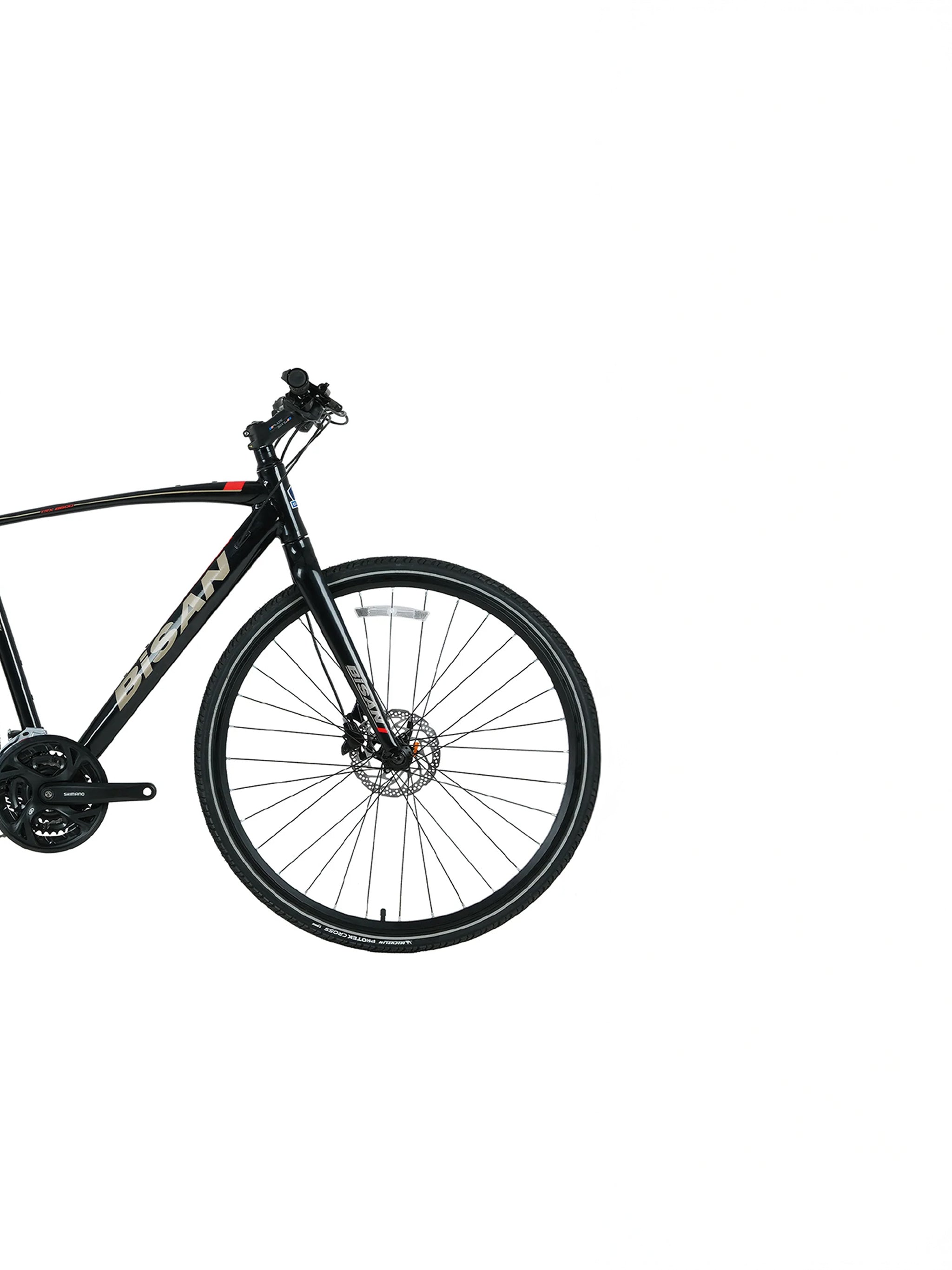 TRX 8600 Altus Bisan Trekking Bisikleti 3x9 Vites - Parlak Siyah