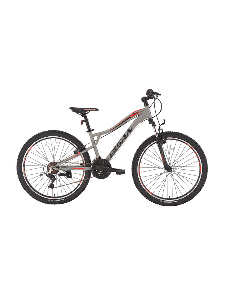 Buffalo V Bisan Mountainbike 3x7 Gang - Hellgrau Gelb / 35 Cm / 26